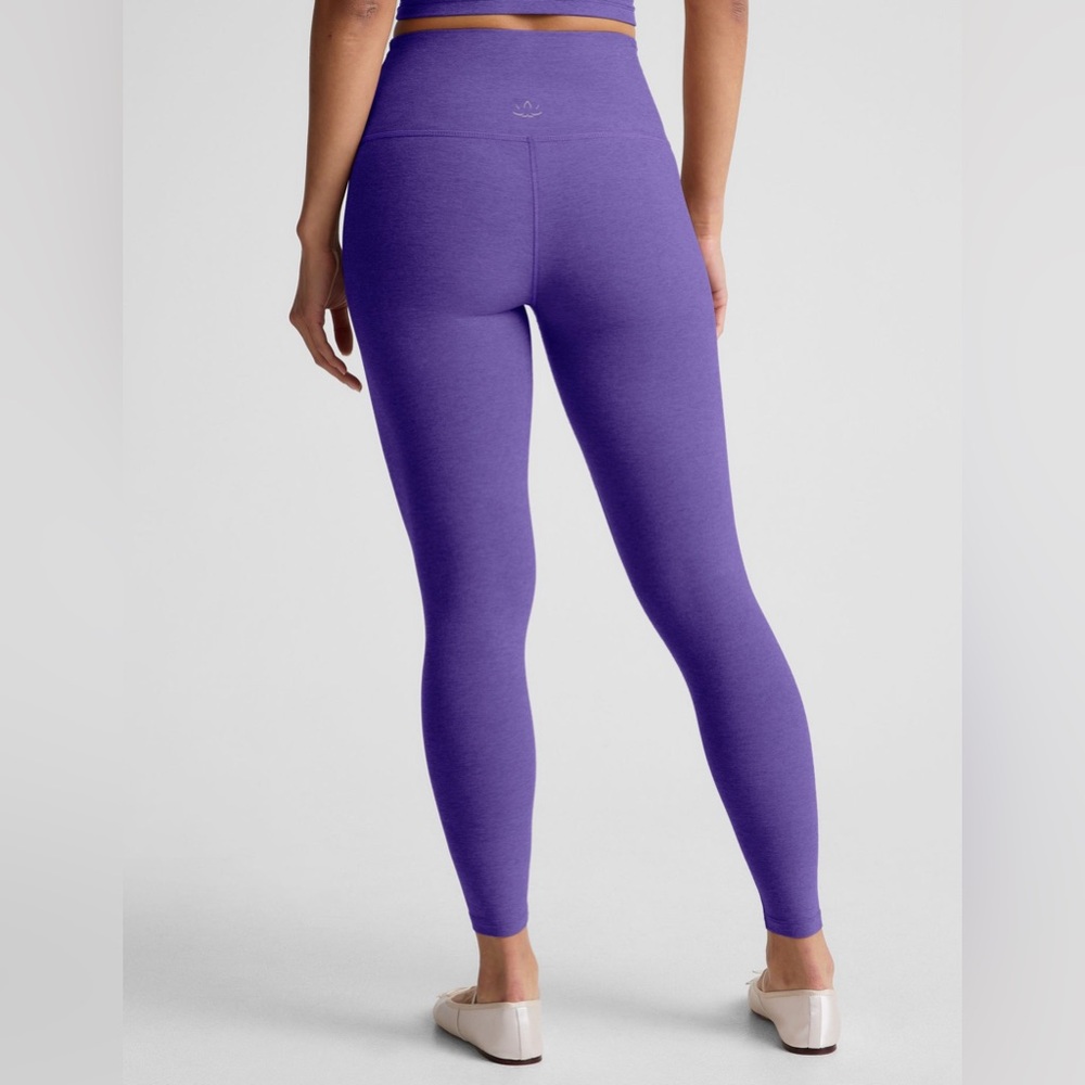 Beyond Yoga Spacedye™ Caught In The Midi High Waisted Legging Violet Heather S